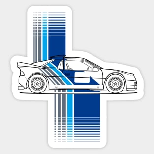 Rally Car Sticker